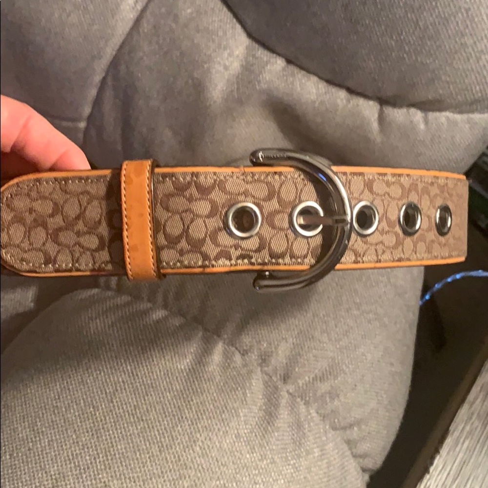 Coach belt